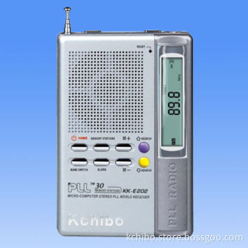 Micro-Computer Stereo PLL World Receiver with Lock Switch to Avoid Misoperation